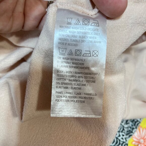 Jason Wu Beige‎ Ruffle Sleeve Sweatshirt M - Picture 6 of 8